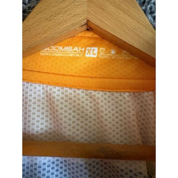 Holloway Men's XL Yellow 1/4 Zip Pullover Long Sleeve Athletic Top - Picture 3 of 6